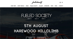 Desktop Screenshot of fueledsociety.com